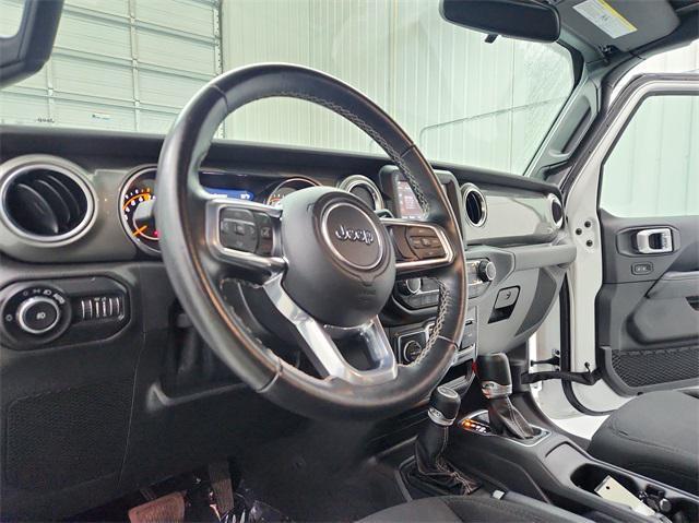 used 2021 Jeep Wrangler Unlimited car, priced at $36,987