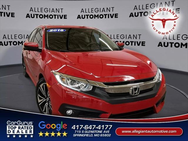 used 2016 Honda Civic car, priced at $12,599