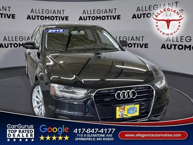 used 2015 Audi A4 car, priced at $14,798