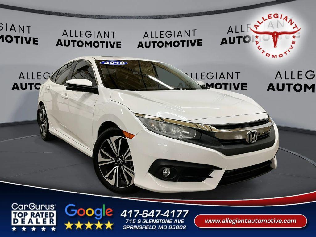 used 2018 Honda Civic car, priced at $16,167