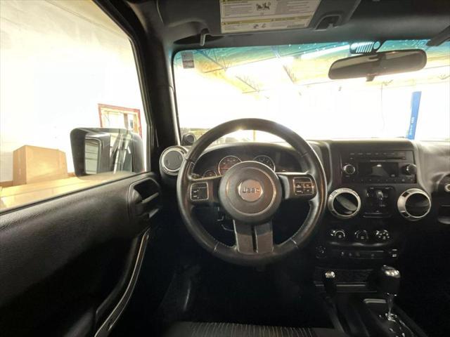 used 2012 Jeep Wrangler Unlimited car, priced at $16,302