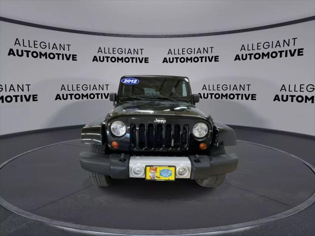 used 2012 Jeep Wrangler Unlimited car, priced at $16,268