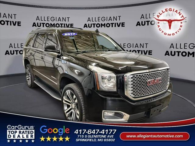 used 2017 GMC Yukon car, priced at $18,999