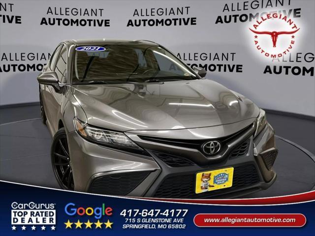 used 2021 Toyota Camry car, priced at $21,452