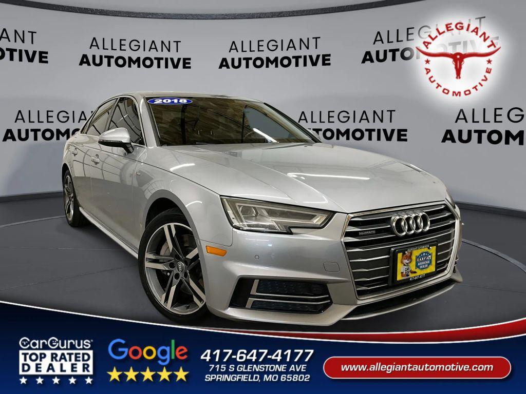used 2018 Audi A4 car, priced at $16,630