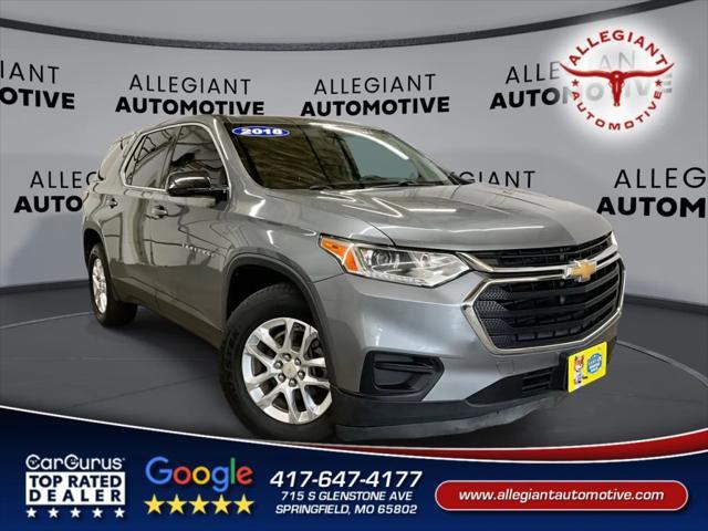 used 2018 Chevrolet Traverse car, priced at $13,140