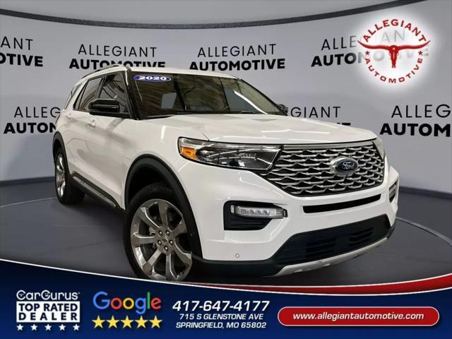 used 2020 Ford Explorer car, priced at $28,844