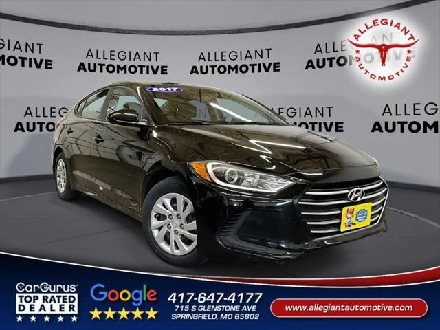 used 2017 Hyundai Elantra car, priced at $6,995