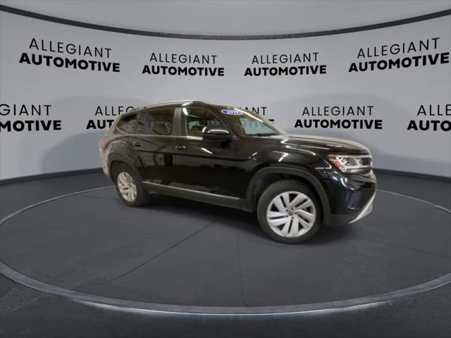 used 2021 Volkswagen Atlas car, priced at $28,044