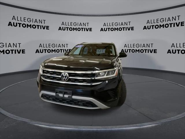used 2021 Volkswagen Atlas car, priced at $28,044