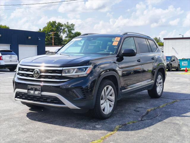 used 2021 Volkswagen Atlas car, priced at $28,044