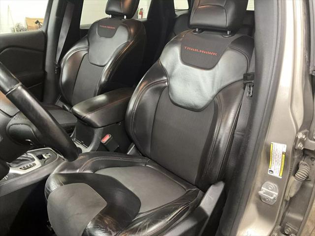 used 2017 Jeep Cherokee car, priced at $10,652
