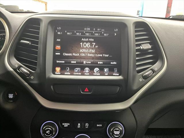 used 2017 Jeep Cherokee car, priced at $10,652