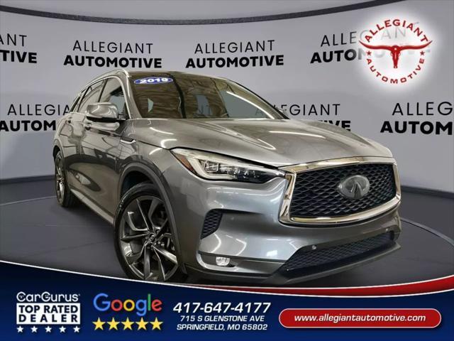 used 2019 INFINITI QX50 car, priced at $14,135