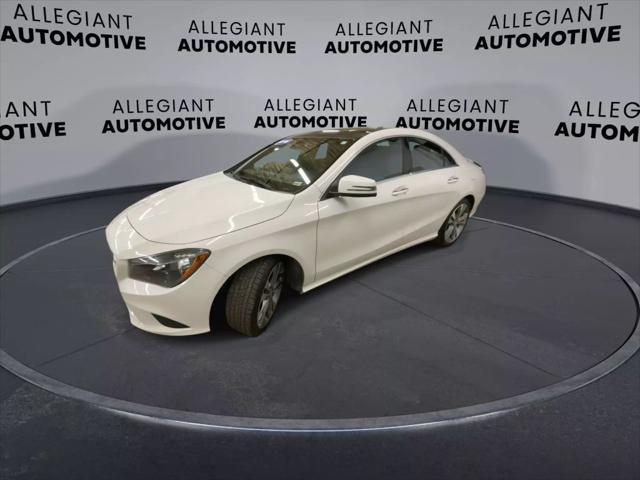 used 2016 Mercedes-Benz CLA-Class car, priced at $13,540