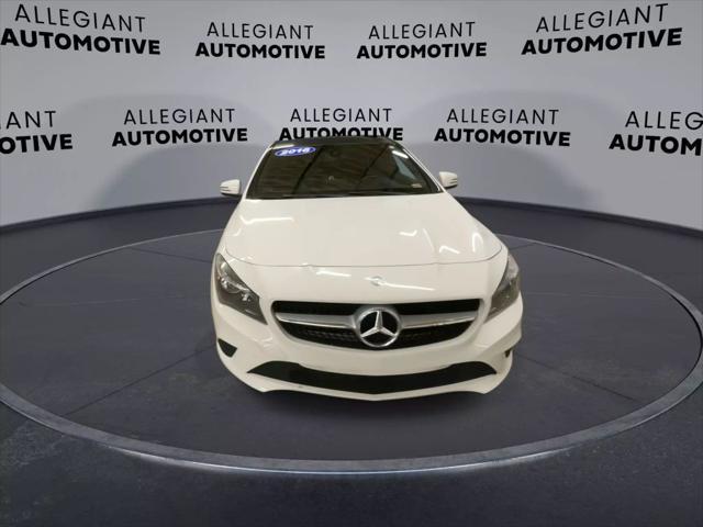 used 2016 Mercedes-Benz CLA-Class car, priced at $13,540