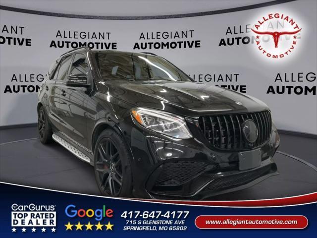 used 2018 Mercedes-Benz AMG GLE 63 car, priced at $35,992