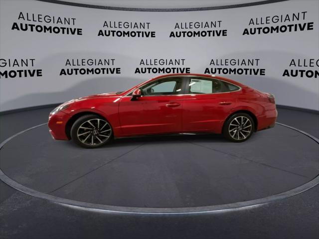 used 2021 Hyundai Sonata car, priced at $23,624