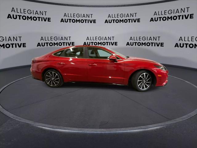 used 2021 Hyundai Sonata car, priced at $23,624