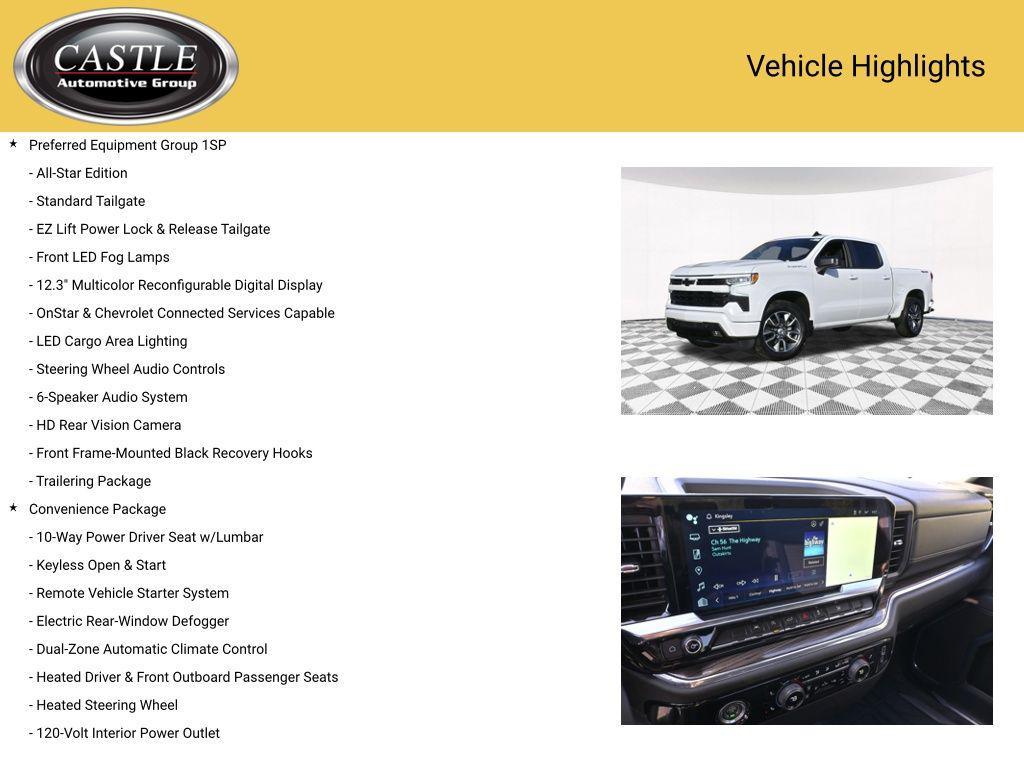 used 2024 Chevrolet Silverado 1500 car, priced at $42,534