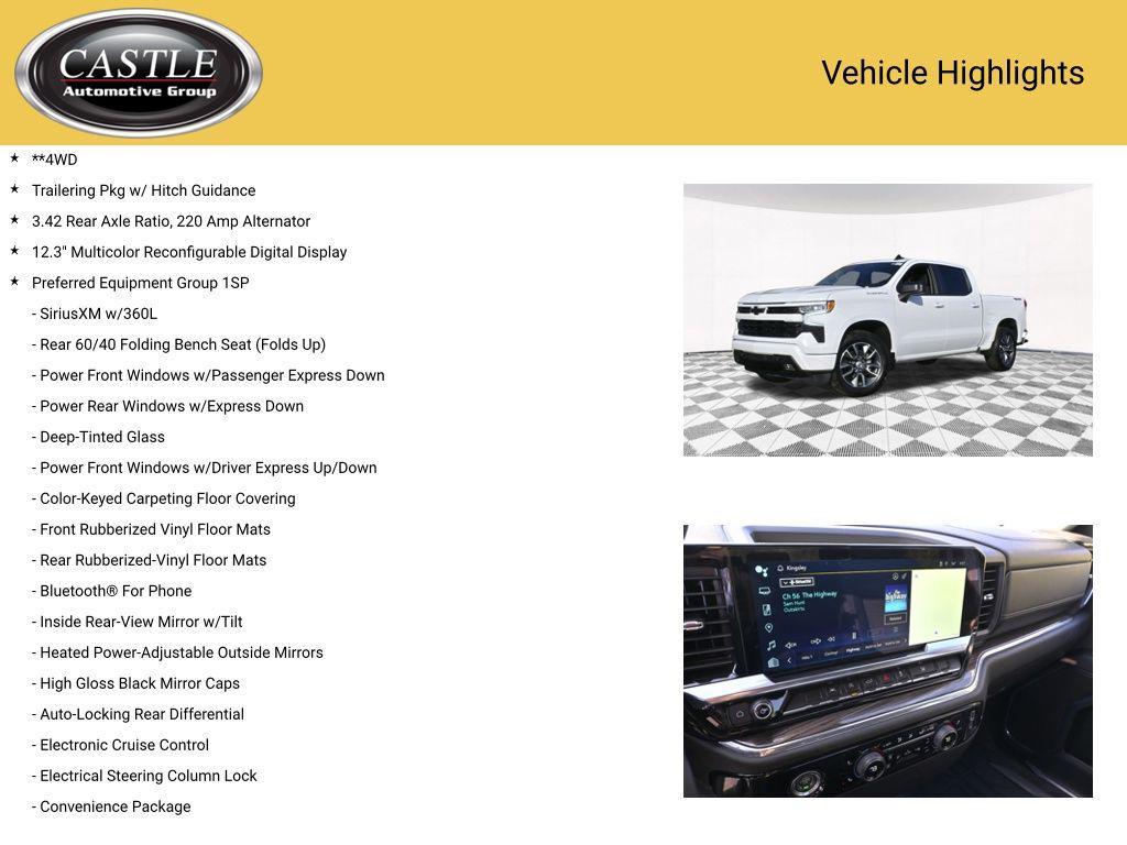 used 2024 Chevrolet Silverado 1500 car, priced at $42,534