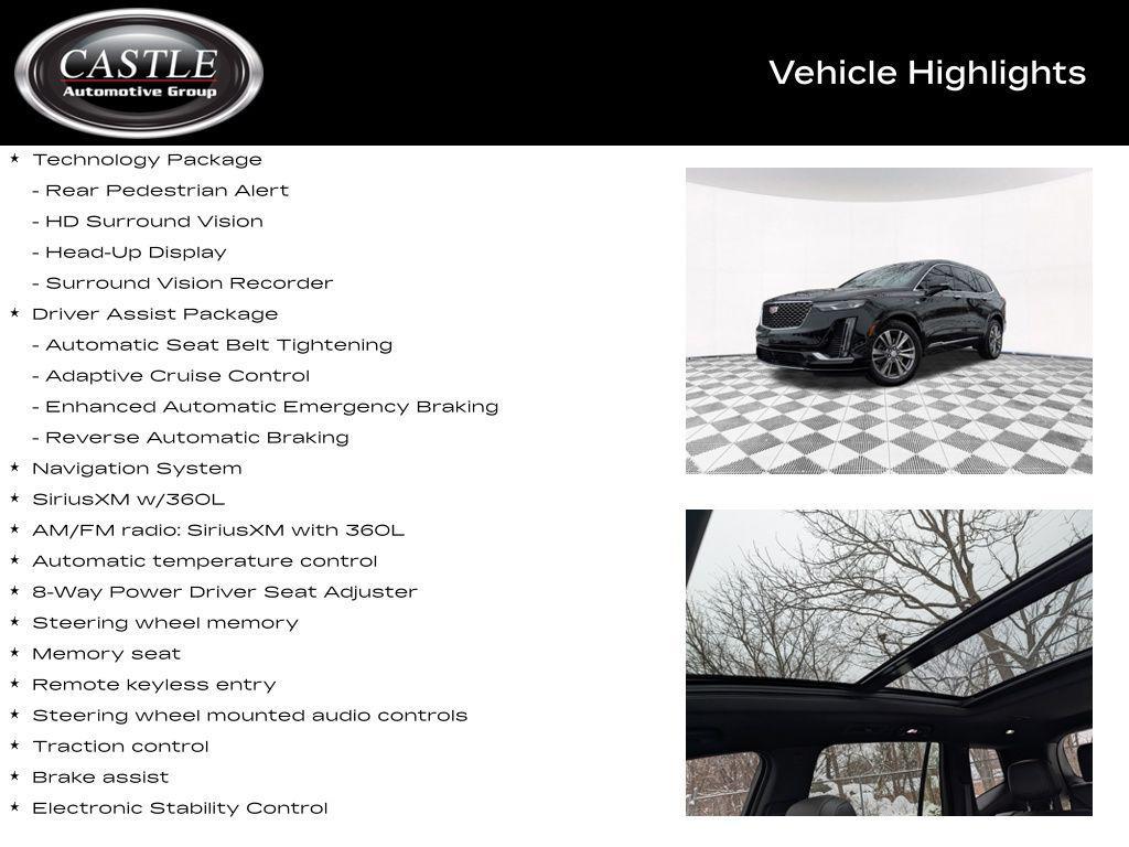 used 2024 Cadillac XT6 car, priced at $49,200
