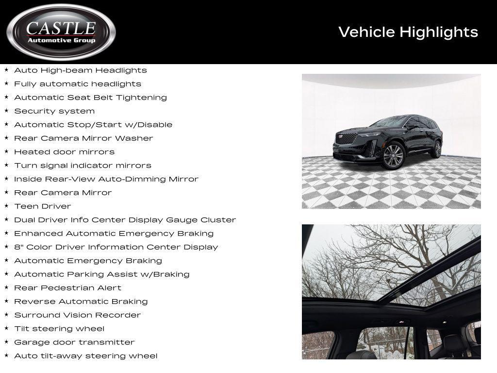 used 2024 Cadillac XT6 car, priced at $49,200