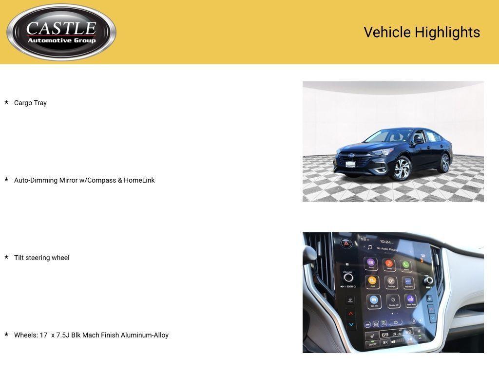 used 2025 Subaru Legacy car, priced at $25,777
