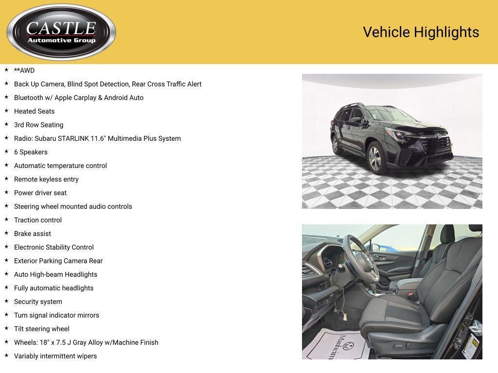 used 2024 Subaru Ascent car, priced at $37,971