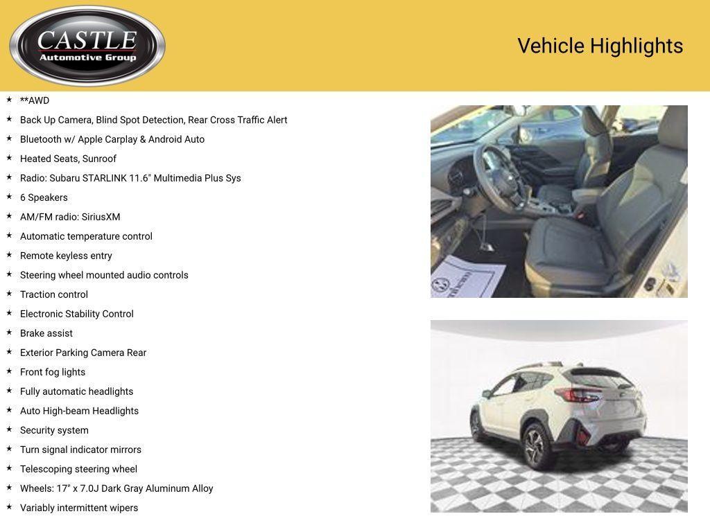 used 2024 Subaru Crosstrek car