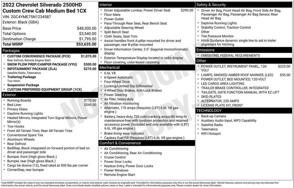 used 2022 Chevrolet Silverado 2500 car, priced at $42,507