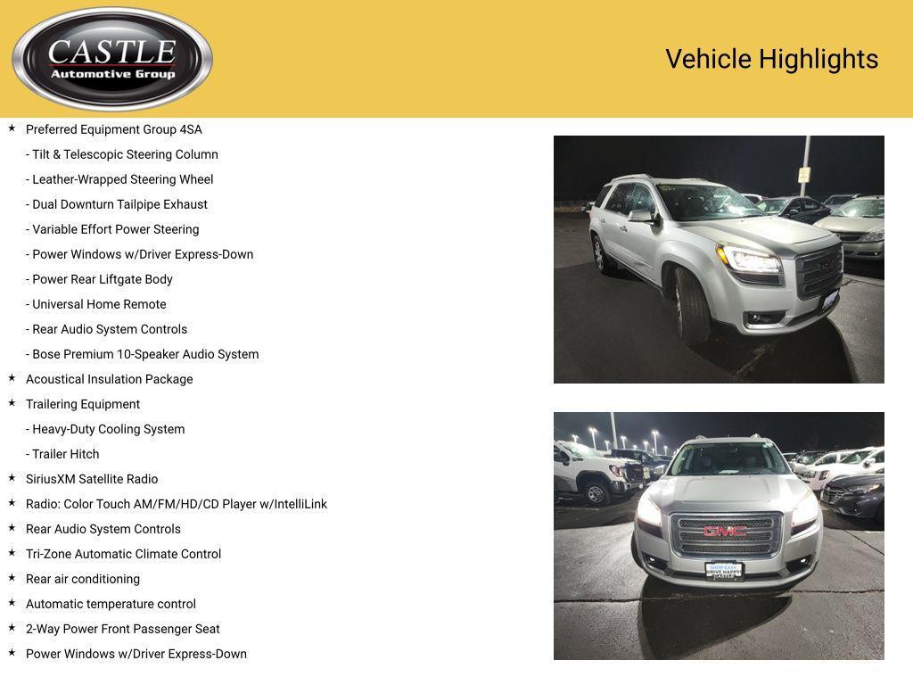 used 2013 GMC Acadia car, priced at $9,285