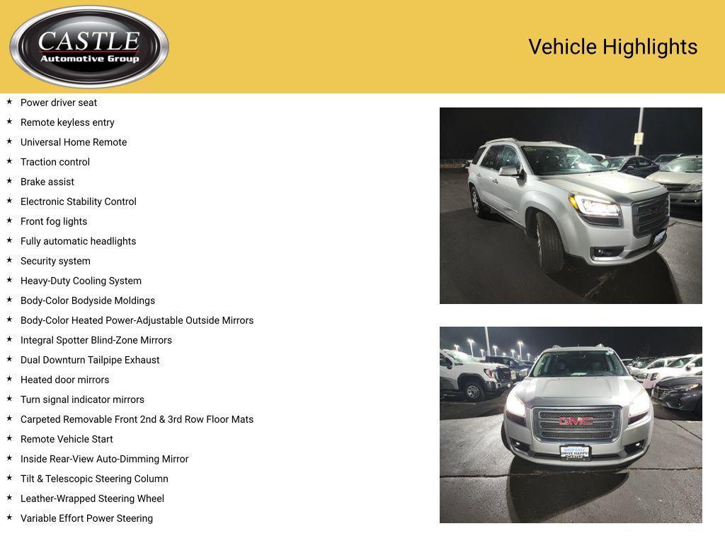 used 2013 GMC Acadia car, priced at $9,285