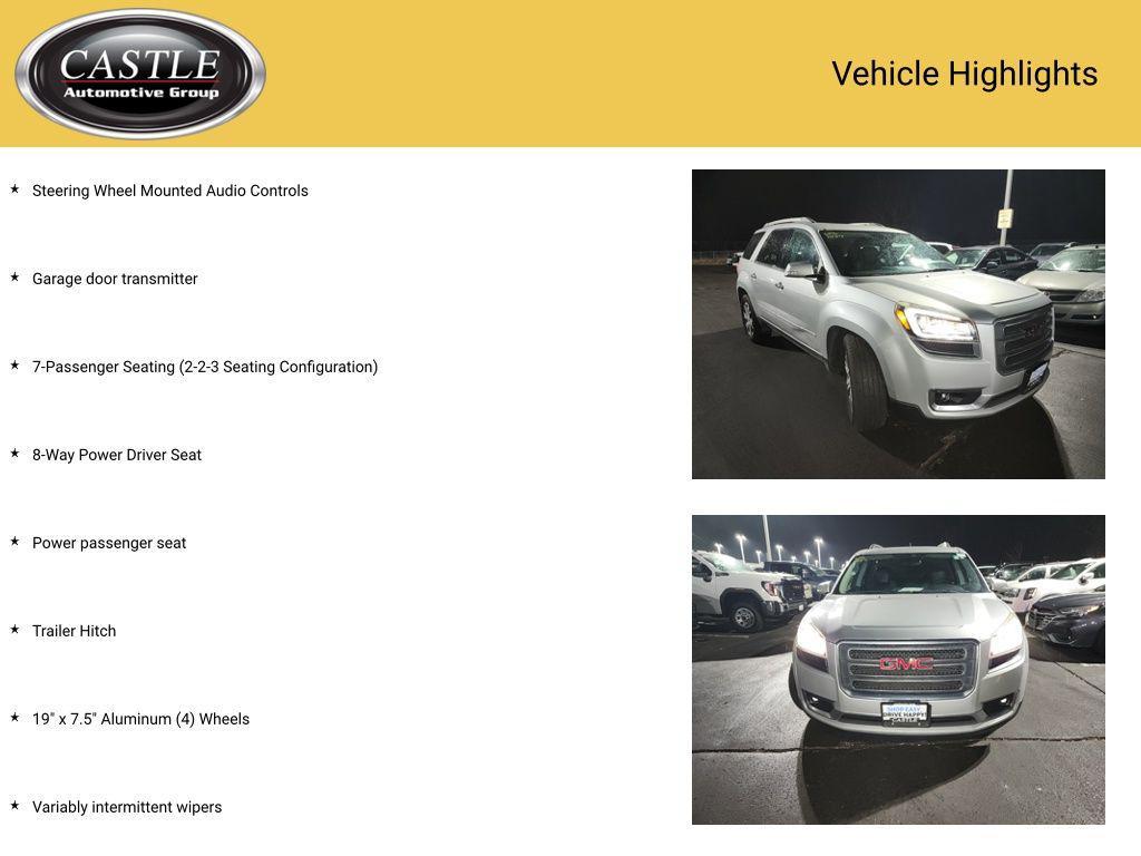 used 2013 GMC Acadia car, priced at $9,285