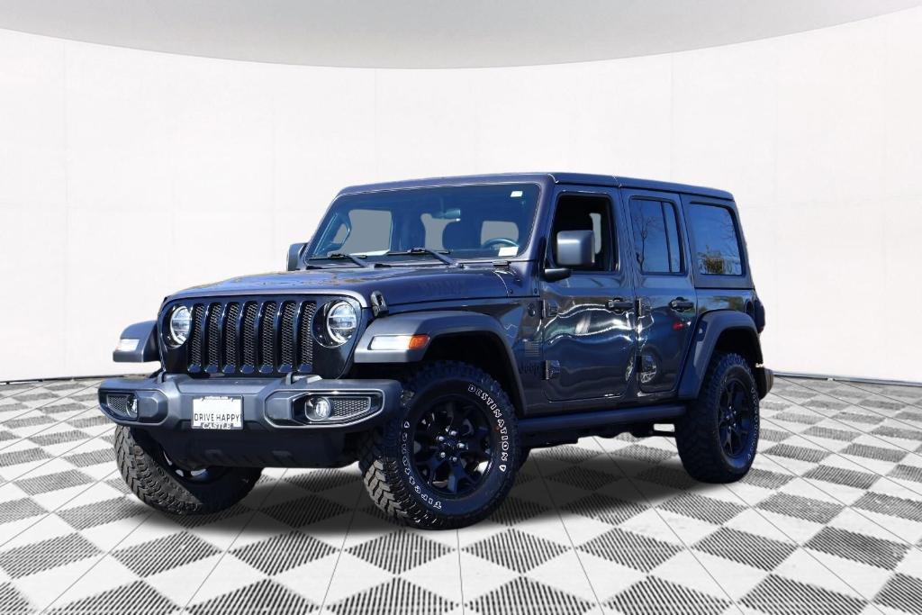 used 2021 Jeep Wrangler Unlimited car, priced at $29,977