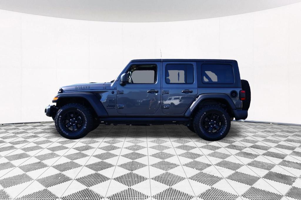 used 2021 Jeep Wrangler Unlimited car, priced at $29,977