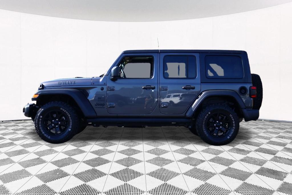 used 2021 Jeep Wrangler Unlimited car, priced at $27,837