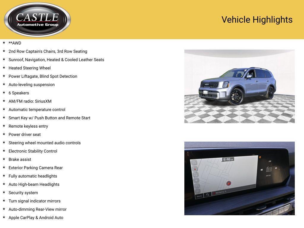 used 2023 Kia Telluride car, priced at $34,976