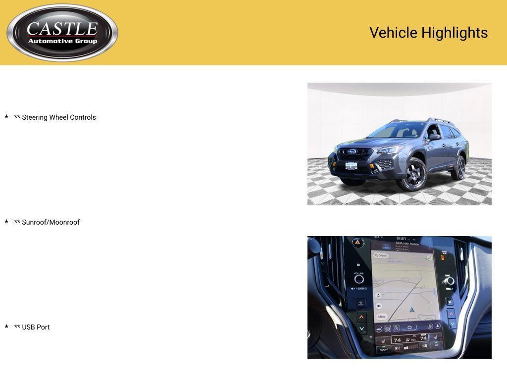 used 2025 Subaru Outback car, priced at $38,971