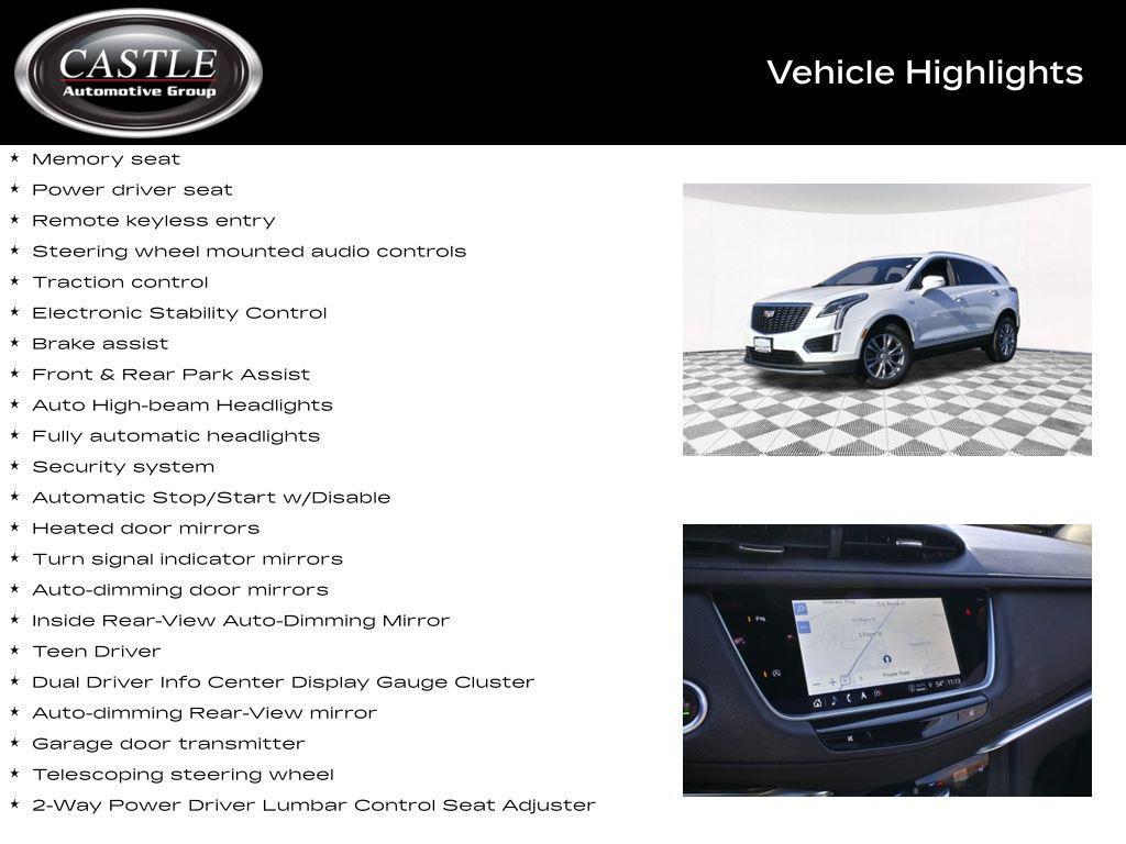 used 2023 Cadillac XT5 car, priced at $29,317