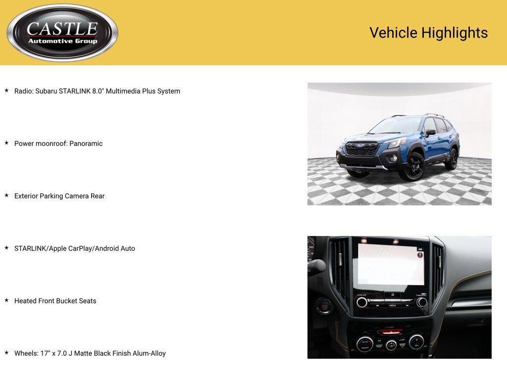 used 2024 Subaru Forester car, priced at $36,997