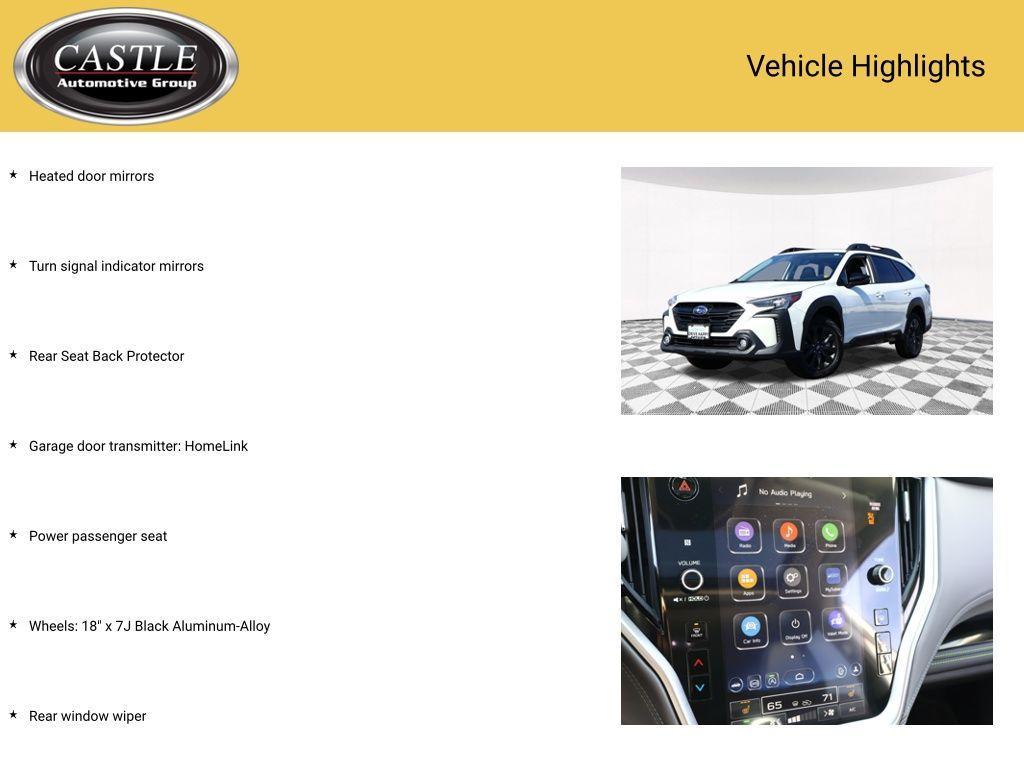 used 2025 Subaru Outback car, priced at $37,971