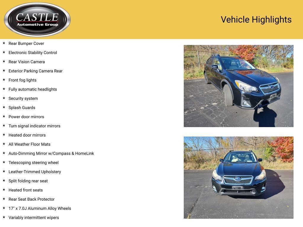 used 2016 Subaru Crosstrek car, priced at $13,577