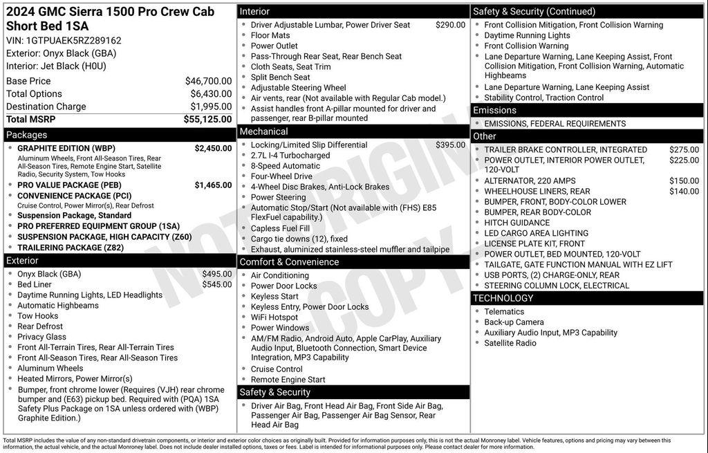 used 2024 GMC Sierra 1500 car, priced at $39,977