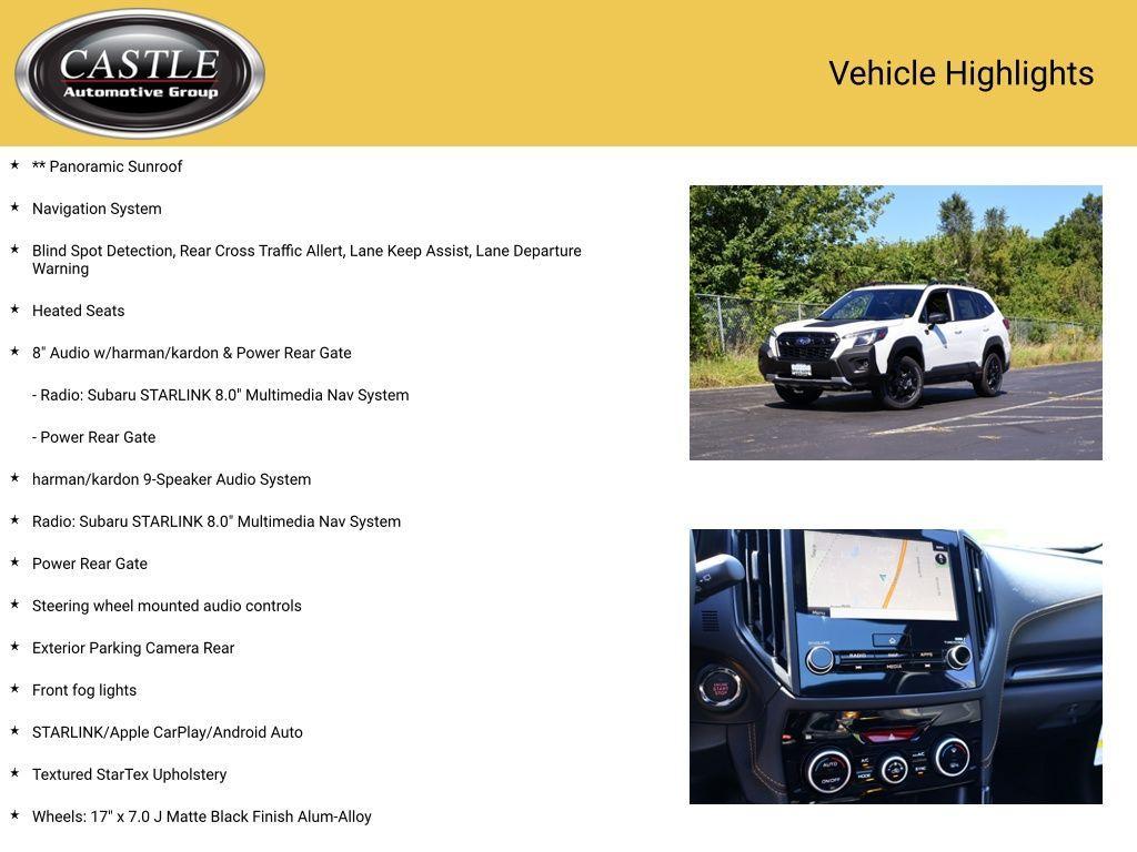 used 2024 Subaru Forester car, priced at $35,971