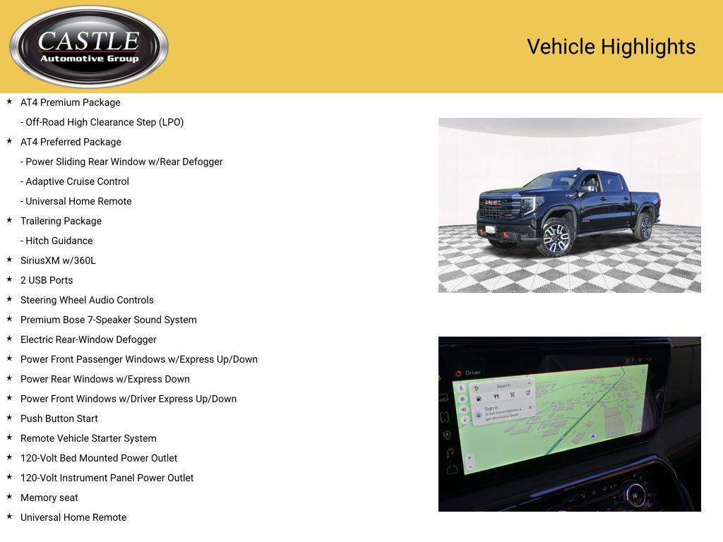 used 2023 GMC Sierra 1500 car, priced at $46,225