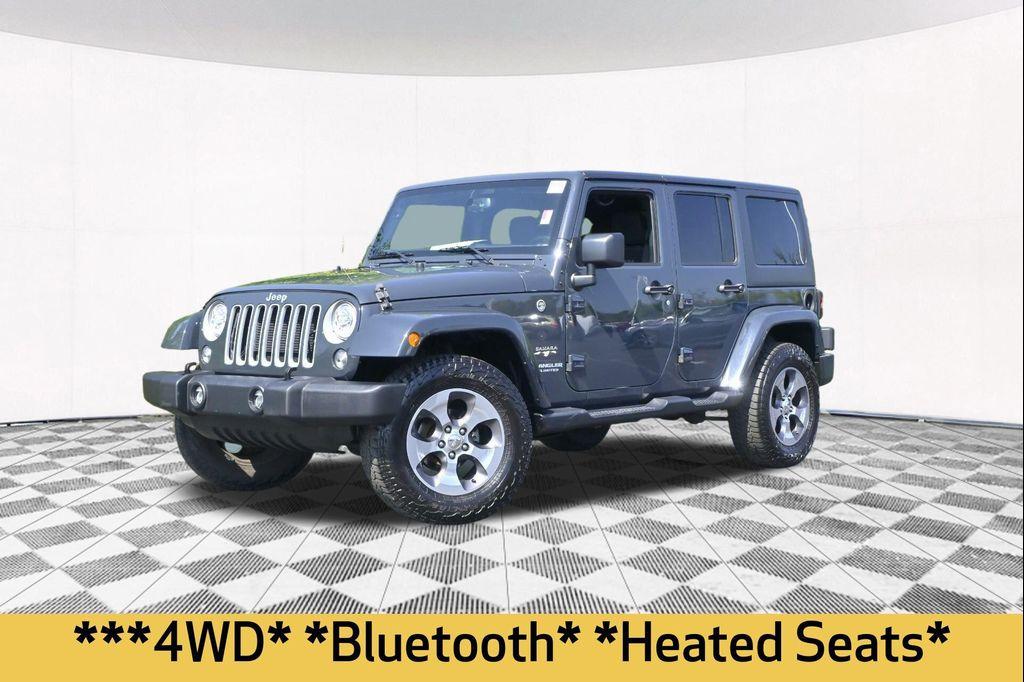 used 2017 Jeep Wrangler Unlimited car, priced at $20,697