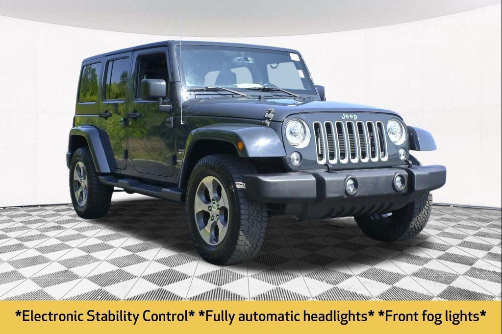 used 2017 Jeep Wrangler Unlimited car, priced at $20,697