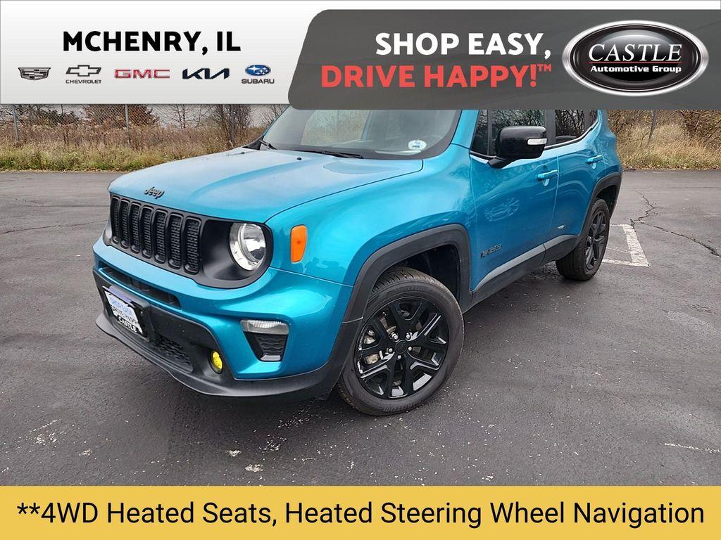 used 2022 Jeep Renegade car, priced at $17,352