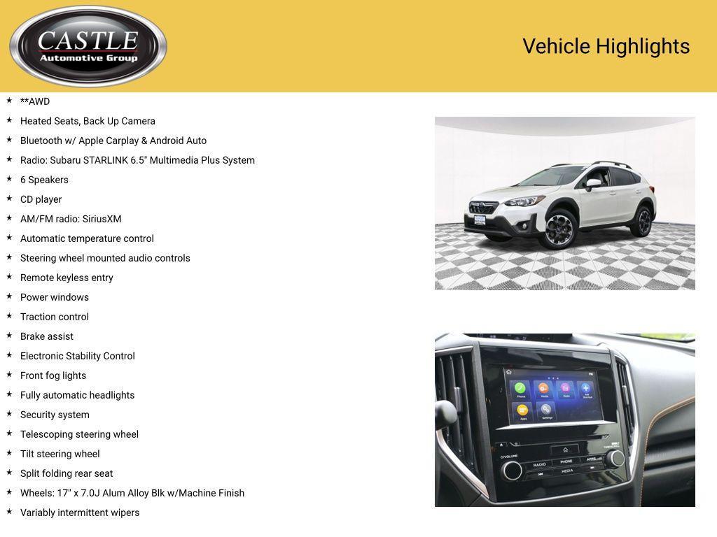 used 2023 Subaru Crosstrek car, priced at $23,335